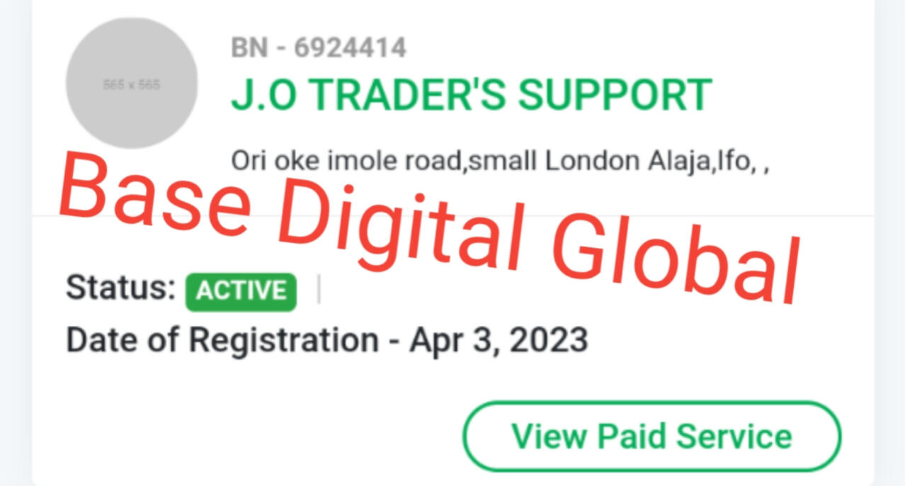 Business Registration Proof